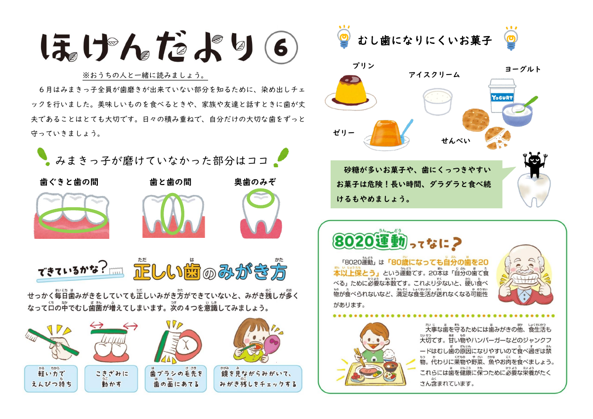 ほけんだより６.pdfの1ページ目のサムネイル